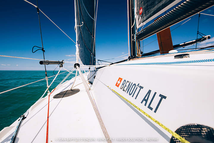 Benoît Alt, qualifié pour la Mini Transat 2023 !