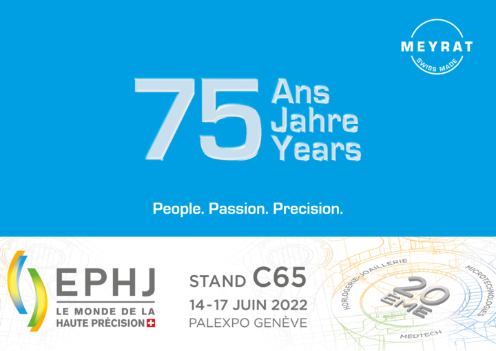 Célébration des 75 ans de MEYRAT à l'EPHJ 2022